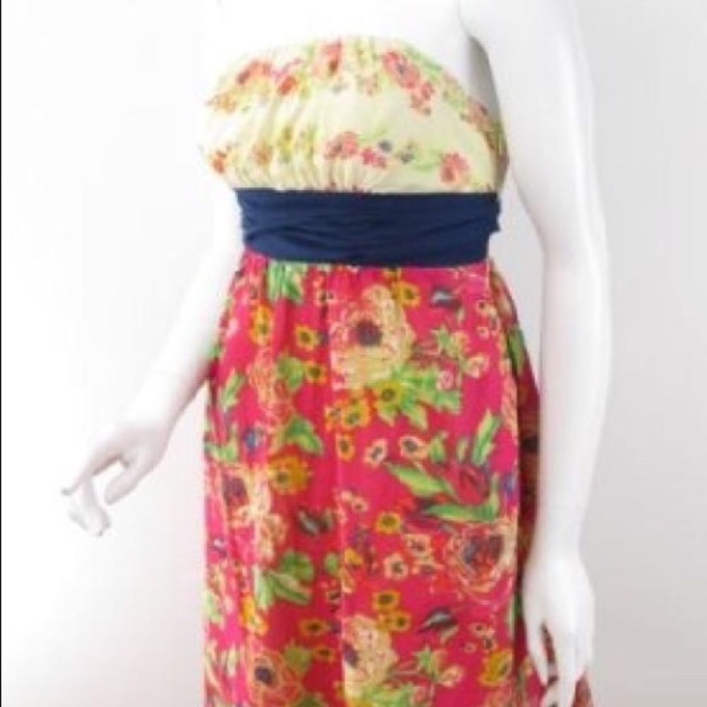 Anthropologie Maeve dress - mixed floral - size 0
